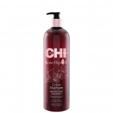 CHI Rose Hip Oil Šampūnas su erškėtuogių aliejumi 739 ml