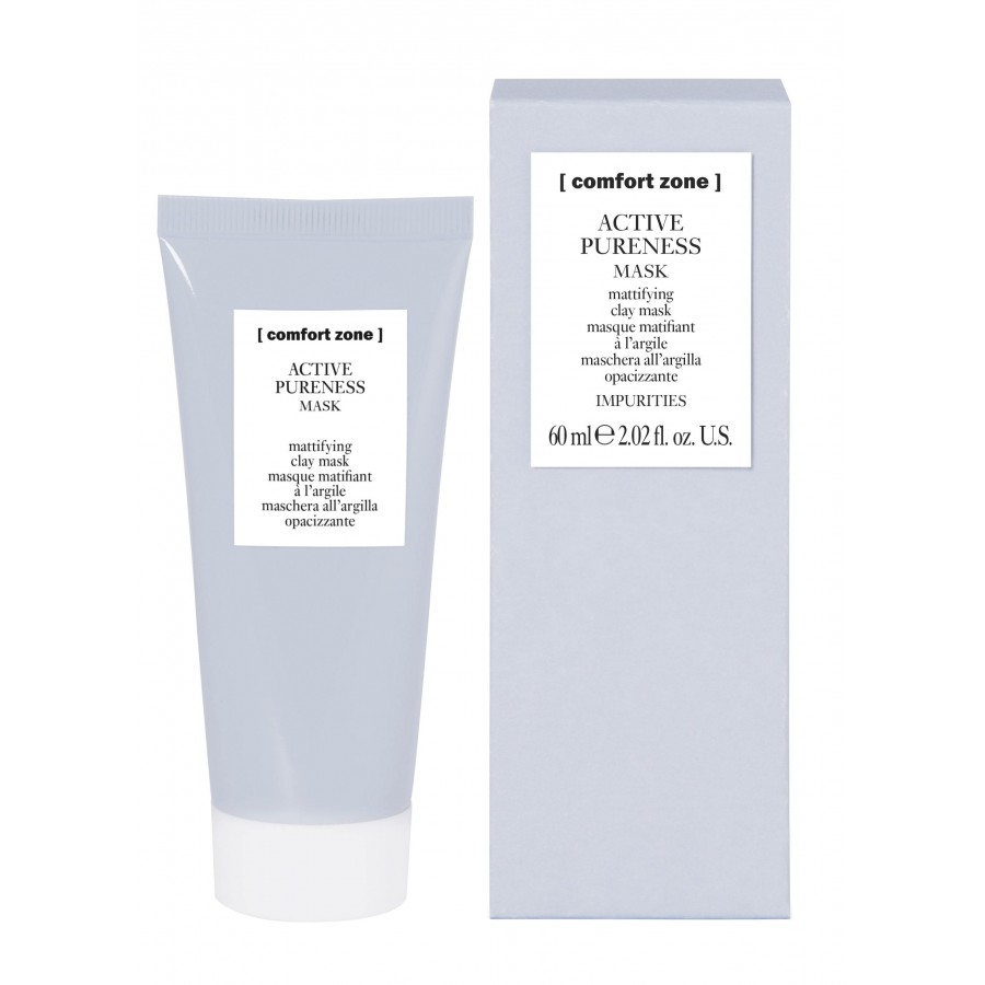 ACTIVE PURENESS MASK matiškumo suteikianti molio kaukė riebiai odai 60 ml