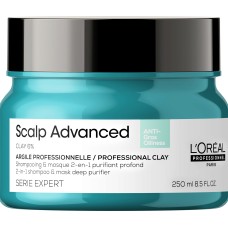 L’Oréal Professionnel Anti-Oiliness 2-In-1 Deep Purifier Clay 250 ml